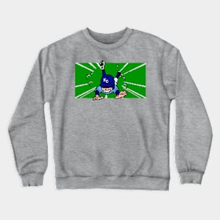 8-Bit Baseball Slide - Kansas City Crewneck Sweatshirt